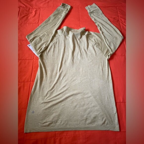 Lululemon Metal Vent Tech Mens XL Green 1/2 Zip Pullover  Long Sleeve - Picture 2 of 6